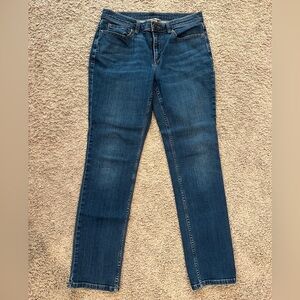 Duluth Trading Co Women's Straight Leg Jeans - Dark Blue
